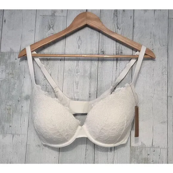 SKIMS Fits Everybody Lace Pushup Bra Sz. 36DD - Picture 2 of 5